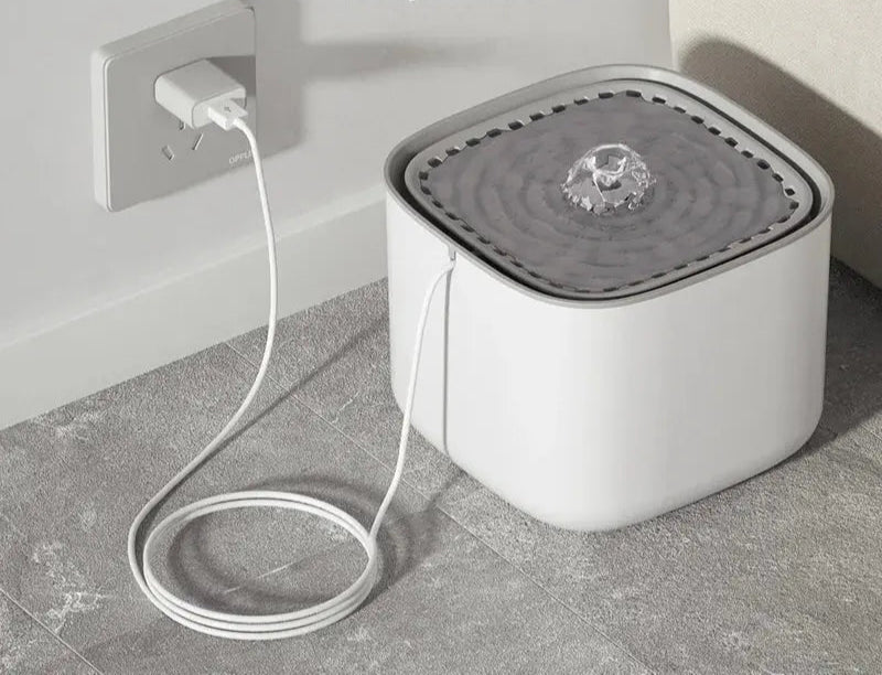 3L Cat Water Fountain Auto Recirculate Filter Large Capacity Filtring Cat Water Drinker USB Electric Mute Cats Water Dispenser NIDOU - Accessoires/ Produits amis4pattes