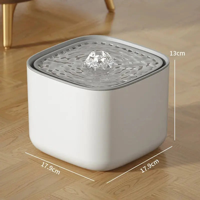 3L Cat Water Fountain Auto Recirculate Filter Large Capacity Filtring Cat Water Drinker USB Electric Mute Cats Water Dispenser NIDOU - Accessoires/ Produits amis4pattes