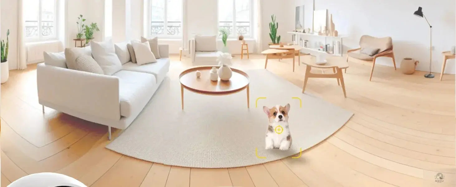 BoyKeep Smart Camera 2K Security Protection Wifi Surveillance 5G/2.4GHz Indoor Baby Night Vision 360° Pan & Tilt 2-Way Audio K30 NIDOU - Accessoires/ Produits amis4pattes