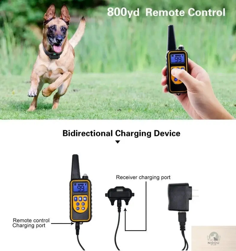 Collier de dressage électrique pour chien - NIDOU