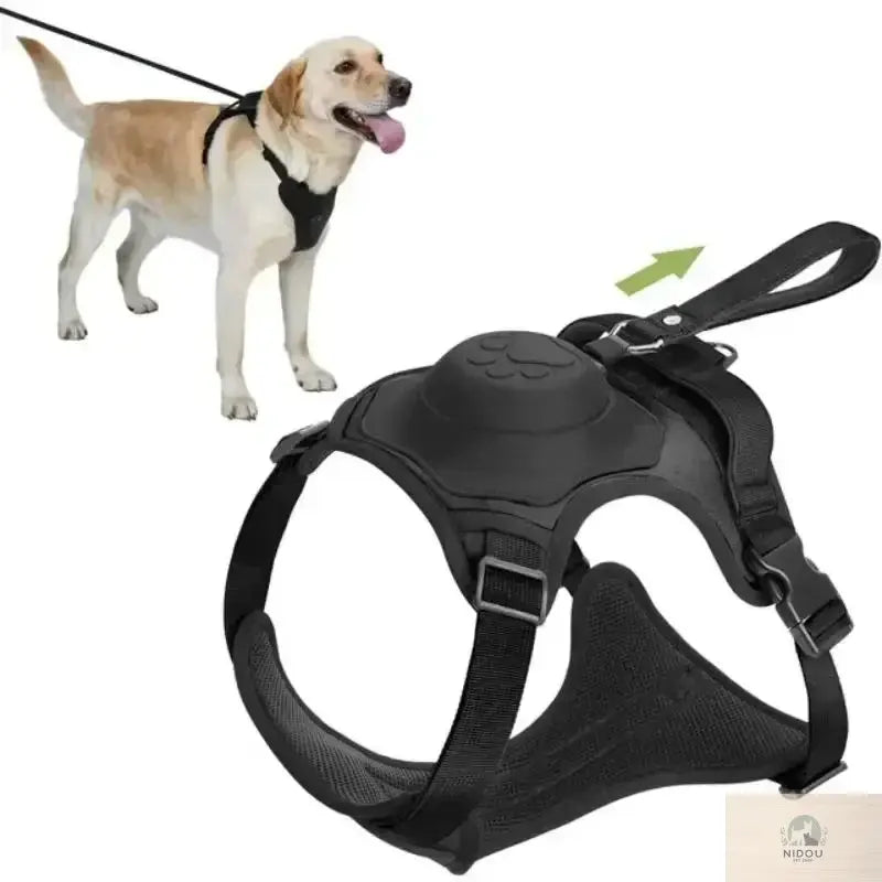 Dog Harness with Leash Retractable,Adjustable for Large Dogs with Integrated Leash and Anti Slip Soft Handle,Comfortable NIDOU - Accessoires/ Produits amis4pattes