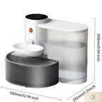 Dog and Cat Water Dispenser, Pet Water Dispenser, Dumping Cat Water Dispenser, Running Water Charging Automatic Water Feeder NIDOU - Accessoires/ Produits amis4pattes