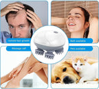 Electric Scalp Head Massager Kneading Vibrating Device Health Care Shoulder Neck Leg Arm Deep Tissue Massage Cat  Pet Massager NIDOU - Accessoires/ Produits amis4pattes