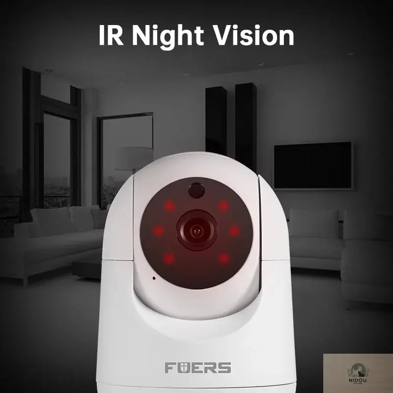 Fuers 4K 8MP IP Camera Tuya Smart Home Indoor WiFi Wireless Surveillance Camera Automatic Tracking CCTV Security Baby Monitor NIDOU - Accessoires/ Produits amis4pattes