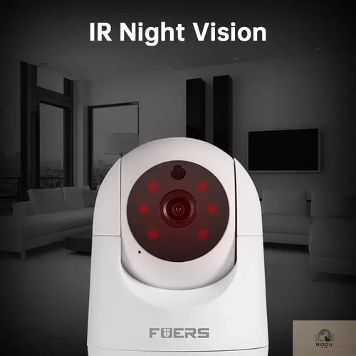 Fuers 4K 8MP IP Camera Tuya Smart Home Indoor WiFi Wireless Surveillance Camera Automatic Tracking CCTV Security Baby Monitor NIDOU - Accessoires/ Produits amis4pattes