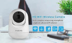 Fuers 4K 8MP IP Camera Tuya Smart Home Indoor WiFi Wireless Surveillance Camera Automatic Tracking CCTV Security Baby Monitor NIDOU - Accessoires/ Produits amis4pattes