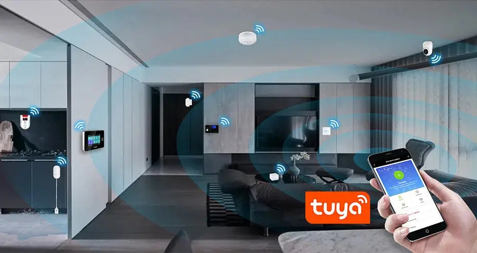 Fuers 4K 8MP IP Camera Tuya Smart Home Indoor WiFi Wireless Surveillance Camera Automatic Tracking CCTV Security Baby Monitor NIDOU - Accessoires/ Produits amis4pattes