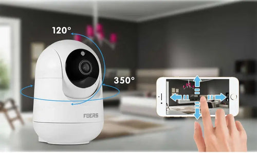Fuers 4K 8MP IP Camera Tuya Smart Home Indoor WiFi Wireless Surveillance Camera Automatic Tracking CCTV Security Baby Monitor NIDOU - Accessoires/ Produits amis4pattes
