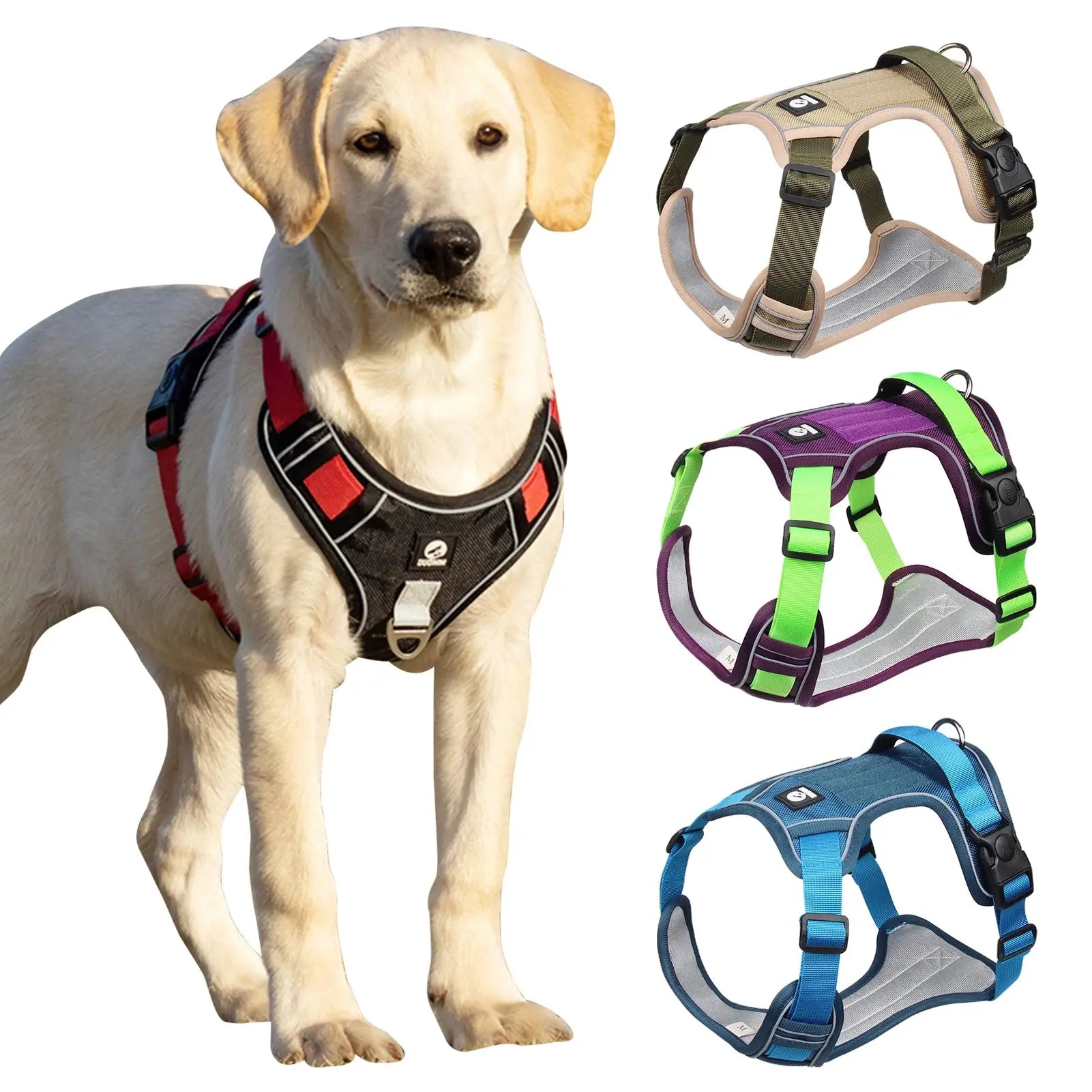 Harnais pour chien réfléchissant - NIDOU