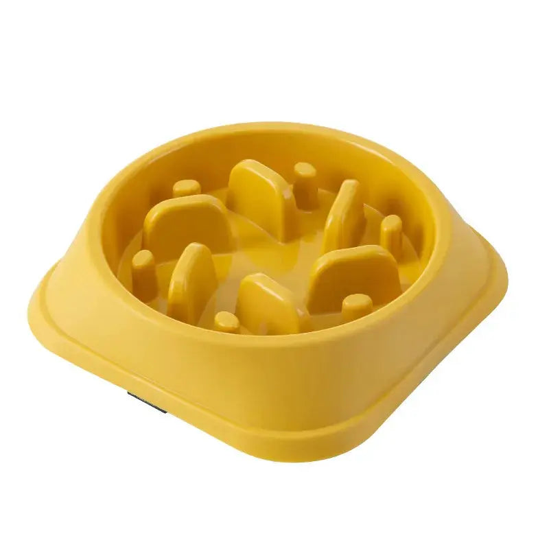 Pet Cat Dog Slow Food Bowl Fat Help Healthy Round Anti-choking Thickened And Non-slip Multiple Colors Shapes NIDOU - Accessoires/ Produits amis4pattes