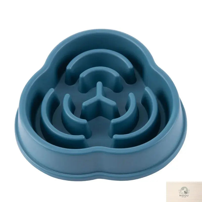 Pet Cat Dog Slow Food Bowl Fat Help Healthy Round Anti-choking Thickened And Non-slip Multiple Colors Shapes NIDOU - Accessoires/ Produits amis4pattes