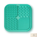 Pet Licking Mat Silicone Pet Food Suction Cup Licking Mat Slow Feeding Mat Anti-choking Slow Food Basin NIDOU - Accessoires/ Produits amis4pattes