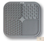 Pet Licking Mat Silicone Pet Food Suction Cup Licking Mat Slow Feeding Mat Anti-choking Slow Food Basin NIDOU - Accessoires/ Produits amis4pattes