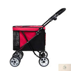 Pet Stroller Cat Cart Portable Small Pet Cart Teddy Dog Light Cart Dog Stroller NIDOU - Accessoires/ Produits amis4pattes