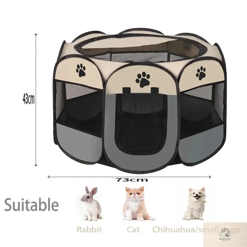 Tente pliable pour animaux de compagnie - NIDOU