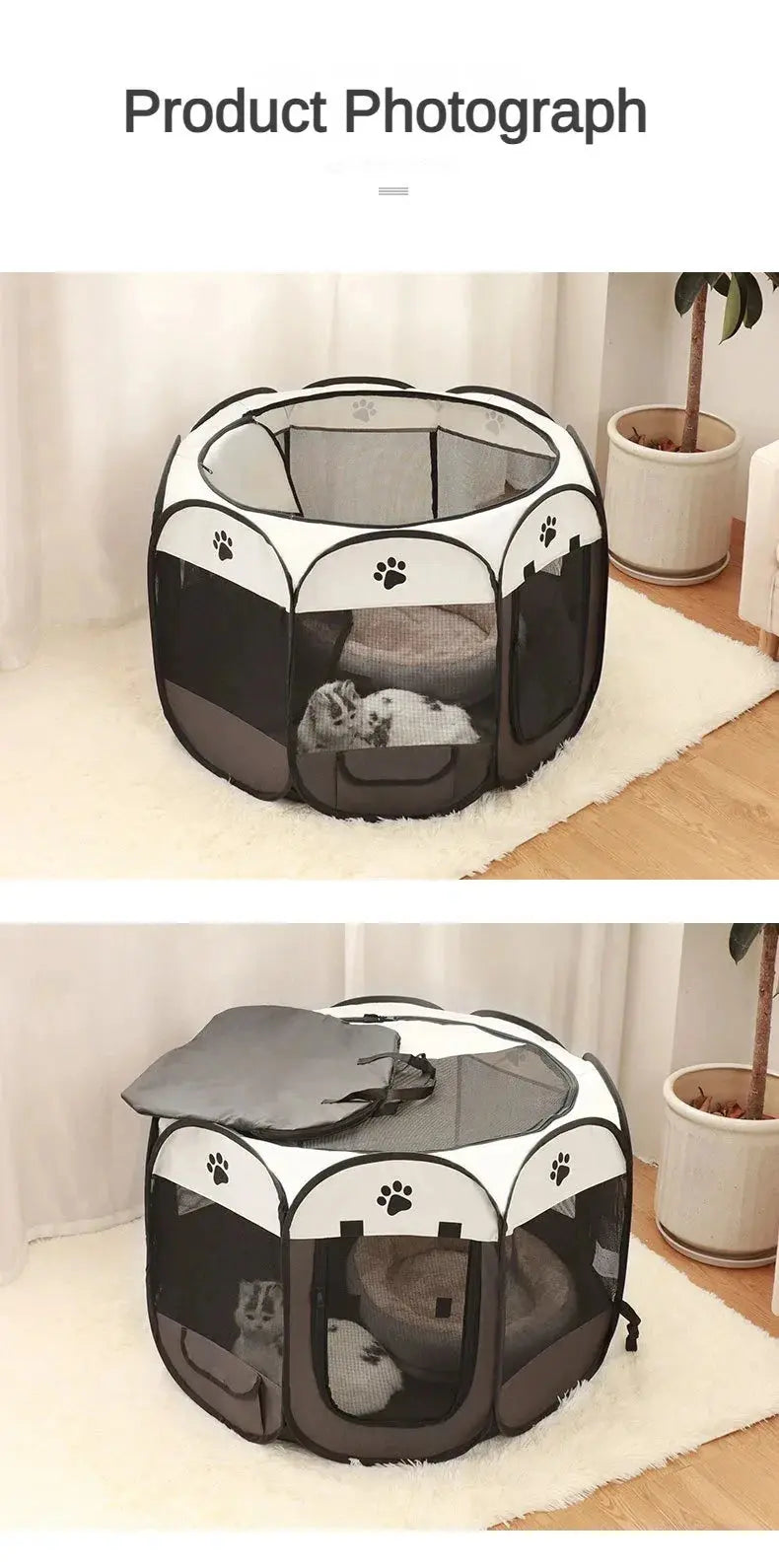 Tente pliable pour animaux de compagnie - NIDOU